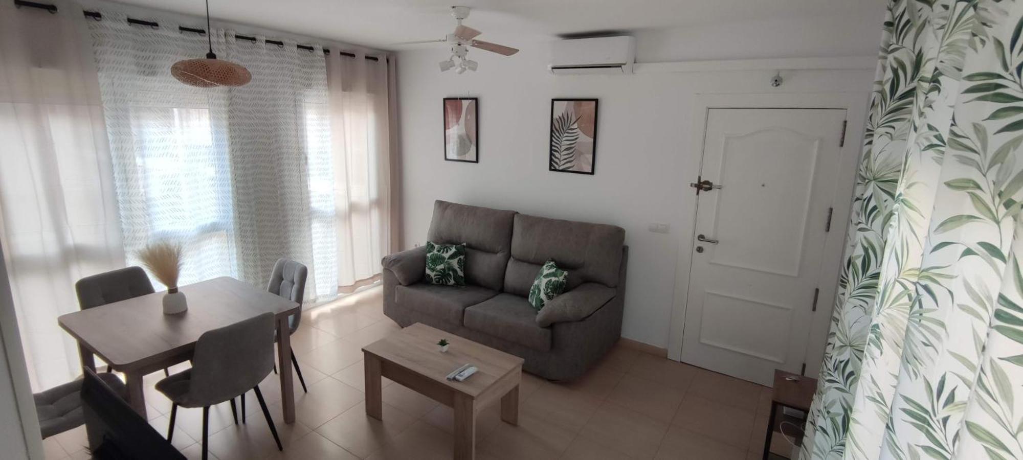 Apartamento Dos Habitaciones Con Piscina Y Gran Terraza Roquetas de Mar Eksteriør billede
