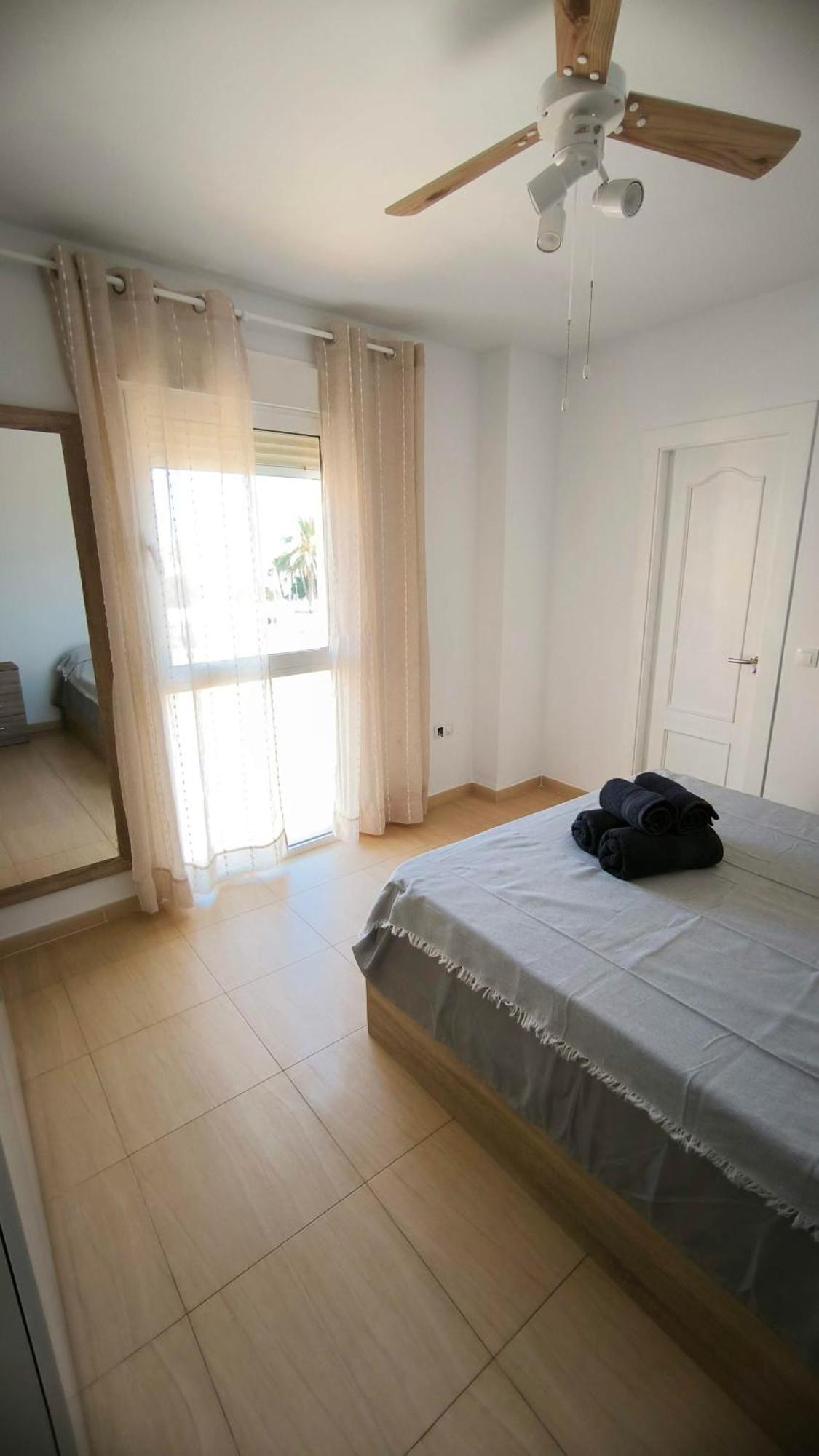 Apartamento Dos Habitaciones Con Piscina Y Gran Terraza Roquetas de Mar Eksteriør billede