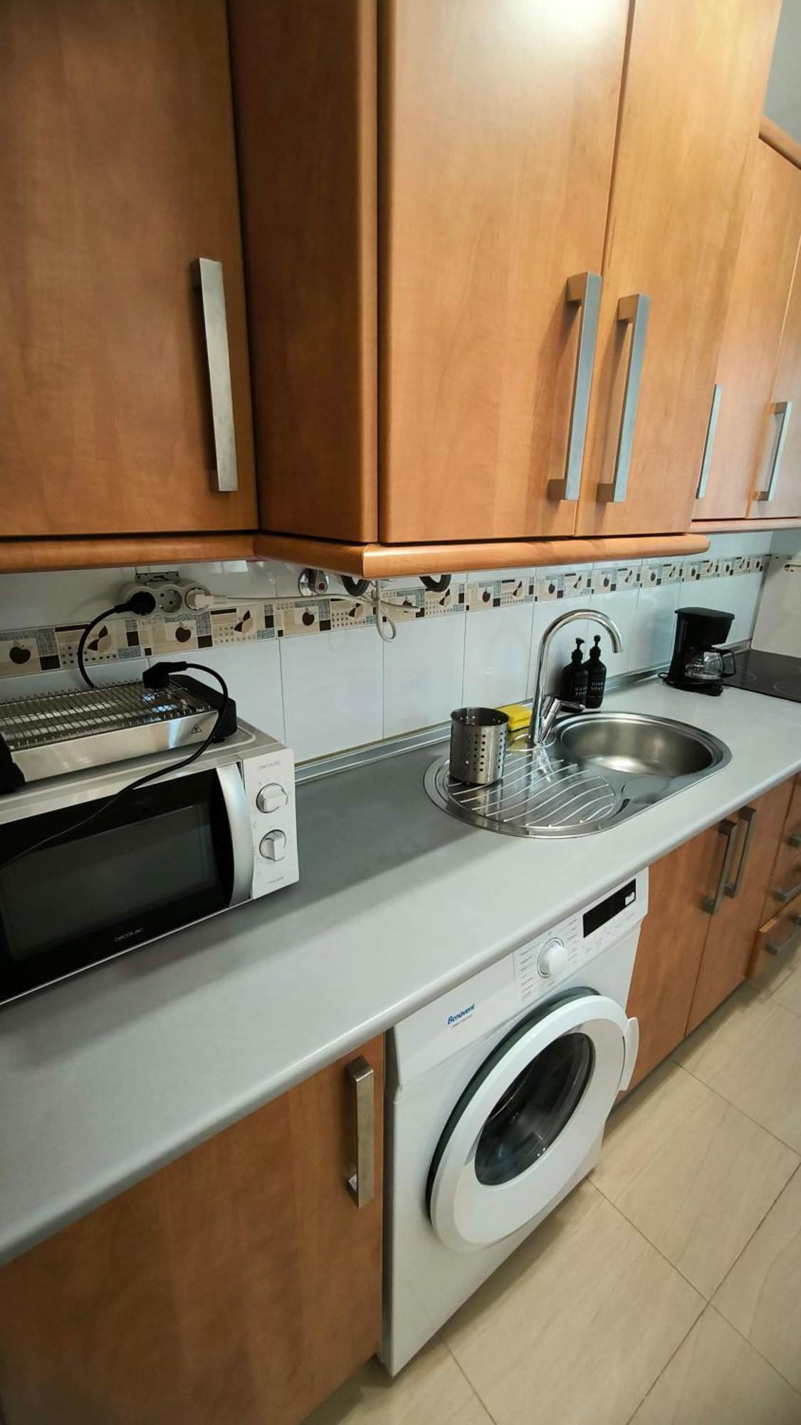 Apartamento Dos Habitaciones Con Piscina Y Gran Terraza Roquetas de Mar Eksteriør billede